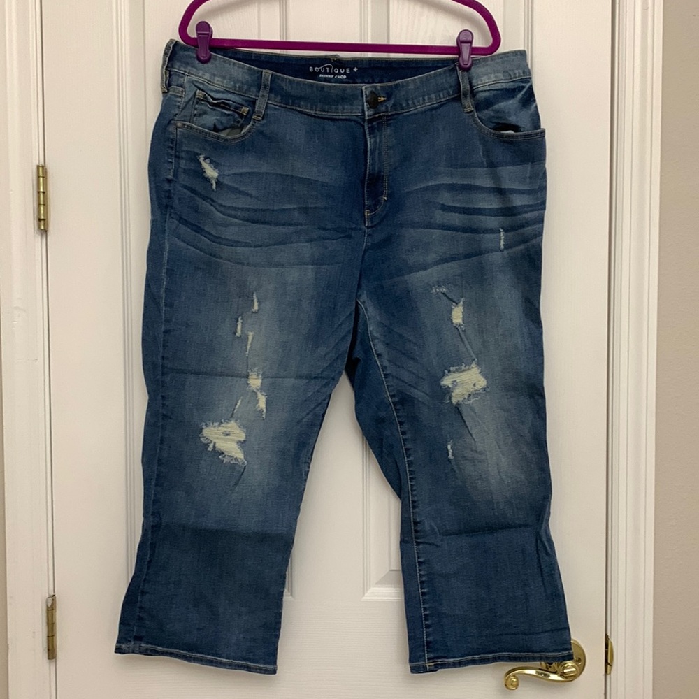 Boutique Skinny Crop Jean Capris / 20W